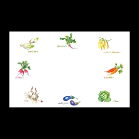 テーブルマット尺3#451 ヤサイ 100枚 Y004780