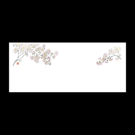 テーブルマットおてもと#3259 桜 100枚 Y004838