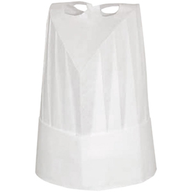 CH-2250 シェフハット 丸型 250mm 10枚 Y004956