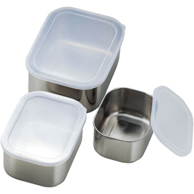 フリージングボール 角 深型 18-8 中 1個 Y005312