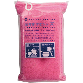 落ちますポンジ大 AS-6(P) ピンク(ひも付)  1個 Y006362