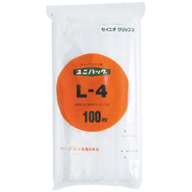 ユニパック L-4 100枚 Y007349