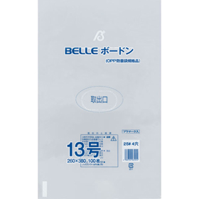 25# BELLEボードン13号 4穴 100枚 Y007710