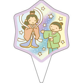 ピック D-0548 七夕 200枚 Y013218