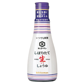 しぼりたて生しょうゆ200ml 605055