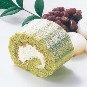 ロールケーキ(宇治抹茶) 200g(カットなし) 22223