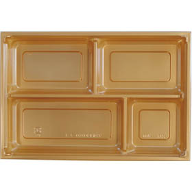 ワン折重 90×60 底のみ 90×60J-4 金 270×181×50mm 1袋(25枚入) Y014879