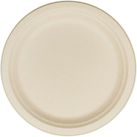 ムギ&タケプレート 23cm 1袋(50枚入) Y019097