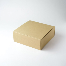 EE-522 お好みボックス クラフト 正方 3 (188X185X67mm) 10袋