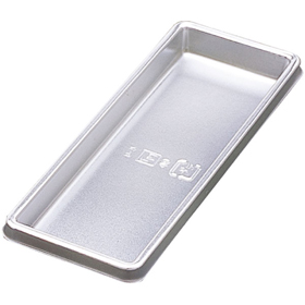 B-3トレー 長角 シルバー (33X105X8mm) 100袋