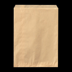 8952 無地規格紙袋 (茶筋) 特1号 (230X305+15mm) 100袋