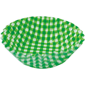 フードケース 格子 緑 10F (500枚入) 1本 Y004061