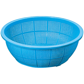 ザル DX丸型 ブルー 6号 1個 Y005429