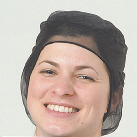 キャッピー 1-1 フード型 黒 フリー 20枚 Y006869