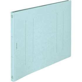 フラットファイル 水色 横 A-598K A3E 1冊 Y008562