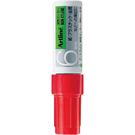 アートライン油性マーカー 角6 K-50赤 1本 Y008677