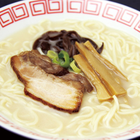 具付麺 博多風豚骨ラーメンセット 1食226g(麺160g) 10 4037★終売