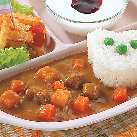 リンゴとハチミツお子様カレー 1食130g 36828★欠品中