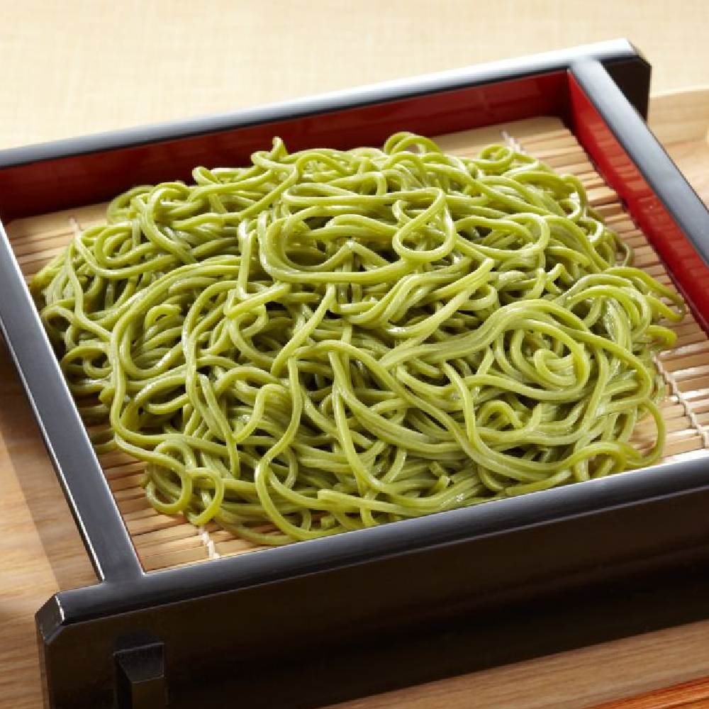 麺始め 冷凍茶そば(宇治抹茶使用) 100g×10個入 22987★特売820円→723円