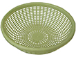 深型ザル 120 モスグリーン 50個 Y008029