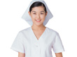 女子調理衣 (半袖) 1-012 (白) M レディース 21004