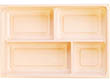 ワン折重 90×60 底のみ 90×60J-4 IV 270×181×50mm 1袋(25枚入) Y014877