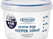 B-2271スクリュートップキーパー500浅型 1個 Y005366