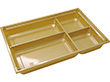 ワン折重 90×60 底のみ 90×60D 金 270×181×50mm 1袋(25枚入) Y019187