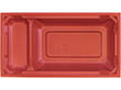 ワン折重 70×37 底のみ 70×37B-43 赤 205×111×43mm 1袋(50枚入) Y001919