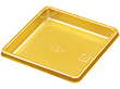 C-1トレー 正角 ゴールド (60X60X8mm) 100袋