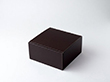 EE-531 お好みボックス ダークブラウン 正方 2 (138X135X67mm) 10袋
