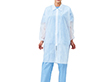 不織布白衣 ジッパー付 M 1枚 Y006877