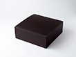 EE-532 お好みボックス ダークブラウン 正方 3 (188X185X67mm) 10袋