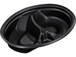 SDビストロ 本体のみ M24-18 仕切 BK 240×180×50mm 1袋(50枚入) Y002312