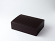 EE-533お好みボックス ダークブラウン 長方 4 (198X135X57mm) 10袋