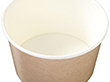 KMカップシリーズ 本体のみ KM140-850 茶 φ140×85mm 850mL 1袋(50枚入) Y012077