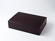 EE-534お好みボックス ダークブラウン 長方 5 (238X165X57mm) 10袋