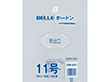 25# BELLEボードン11号 4穴 100枚 Y007708
