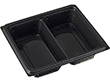 DLV角 本体のみ DLV角20-17-1(47) MSD 黒 200×174×47mm 1袋(50枚入) Y016722