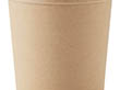ヘイコー 未晒フードカップ 本体のみ 780mL ムジ φ116(93)×110mm 1袋(25枚入) Y014624