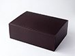 EE-535 お好みボックス ダークブラウン 長方 6 (258X180X87mm) 10袋