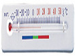 温度計 マグネットタイプ冷蔵庫用 SP-116140×28mm 1491