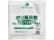 ポリ風呂敷 かすみ草NO.70 厚0.025mm 700×700mm 10枚入 14306