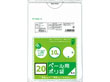 ペール用ポリ袋 (乳白) 厚0.025mm500×600mm 10枚入 14314