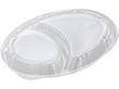 SDビストロ 蓋 M24-18 仕切 蓋のみ(U字) 232×172×25mm 1袋(50枚入) Y002321