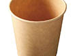 KMコップ 未晒紙 本体のみ KMA-300 ナチュラル φ90×92mm 約360mL 1袋(50枚入) Y016806
