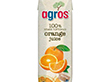 agros オレンジジュース 1L X608141
