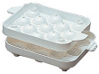 製氷器 まるまる氷 小(2ケ組) PC製 160X118XH34mm 製氷器 まるまる氷 小(2ケ組) PC製 160X118XH34mm